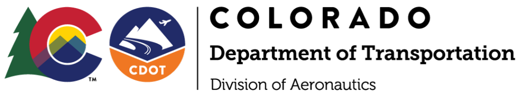 Colorado Department of Transportation Division of Aeronautics Logo